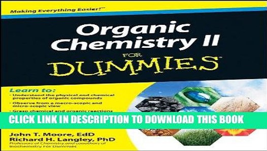 Organic chemistry for dummies pdf